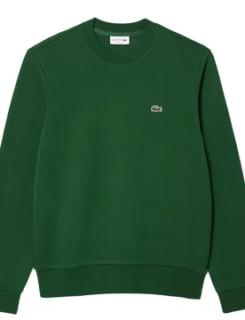Fleece Sweatshirt - Sweatshirt-Crewneck - gruen - Herren - Size: L - Lacoste - FashionsVida