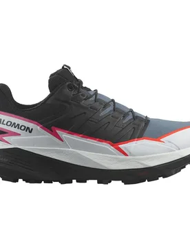 Thundercross Trail Running Shoes Black / Bering Sea / Pink Glow UK 5 Women - Salomon - FashionsVida