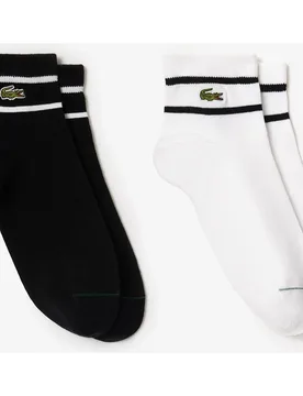 Pack de dos calcetines cortos - Lacoste - FashionsVida