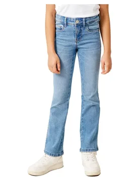 Jeans Polly Skinny Fit Boot 112 Medium Blue Denim 7 Anni - Name it - FashionsVida