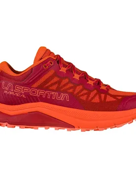 Karacal Trail Running Shoes Cherry Tomato / Velvet UK 4 Women - La Sportiva - FashionsVida