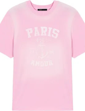 Camiseta de mujer con dibujo frontal - Maje - FashionsVida