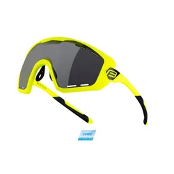 Occhiali per bici ciclismo OMBRO PLUS fluo nero
