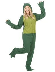 Frosch-Damenkostüm Tierkostüm grün