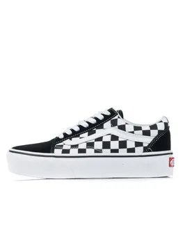 Scarpa Bassa Donna Old Skool Platform (checkerboard) Checkerboard/black/true White - Vans - FashionsVida