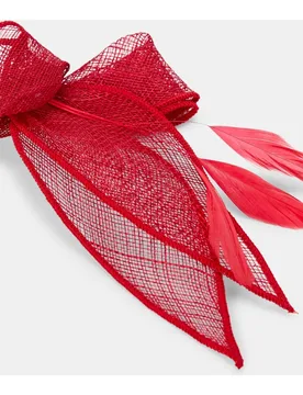 Mini tocado con pluma - Tout en Tete - FashionsVida