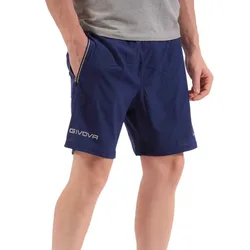 Givova Short Top Blue L Homme