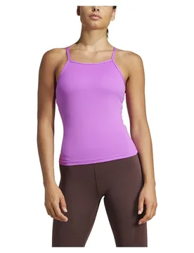 Top De Sport Yoga Tank Purple Burst M - Adidas - FashionsVida