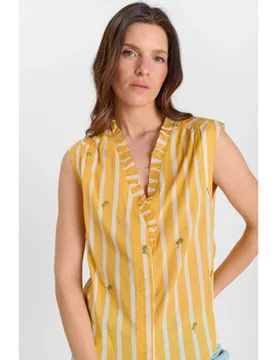 Blusen Dina-Shirt Eu S;Eu M;Eu L;Eu Xl;Eu Xs Female - Le temps des cerises - FashionsVida