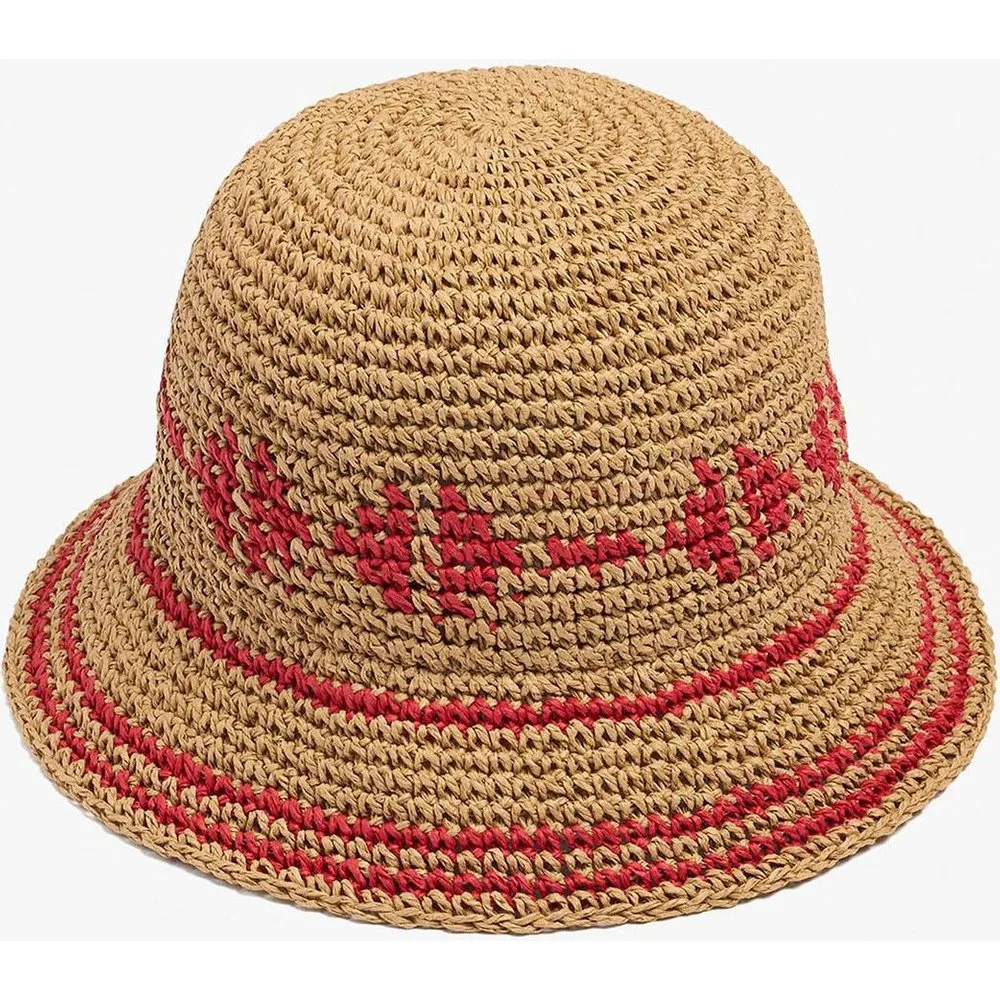 Gorro de mujer estilo bucket con detalle de lettering - Parfois - FashionsVida