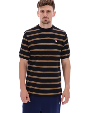 Bruno Striped Ringer T-Shirt - XS - FILA - FashionsVida