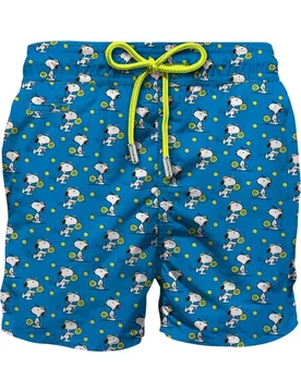 Pantaloncini e calzoncini uomo - lighting micro fantasy snoopy padel mini 17 - blu - MC2 SAINT BARTH - FashionsVida