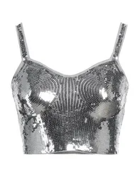 SANDRO Top Damen Silber 0,2,4 Damen