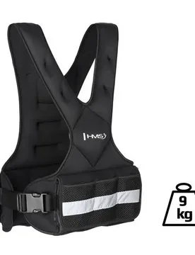 Gewichtsweste KOR09 - Noir - unisex - Size: 45x13/40cm - HMS - FashionsVida