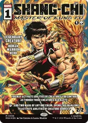 Shang-Chi, Master of Kung Fu (Classic Comic Panel Foil) Marvel Super Heroes