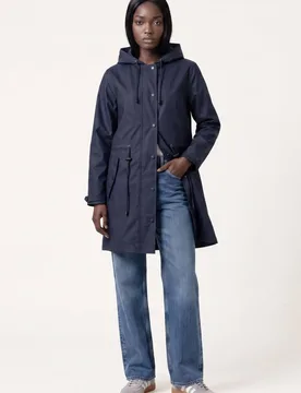 Women's Emma Festival Mac Jacket in Navy Size: 14 - Navy - Size: 14 - ELLE - FashionsVida