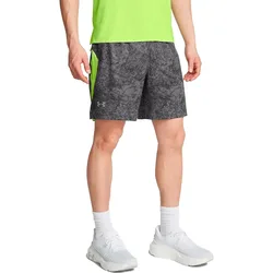 Launch Pro 7inch Printed Shorts Castlerock / Morph Green / Reflective M Men