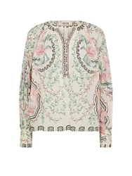 Blusa MMWYLDEORCHID crema S