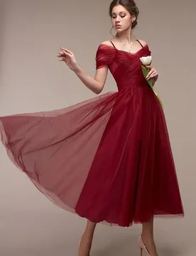Soild Bridesmaid Dress For Women Fairy Grunge Bow Taping Ball Gown High Waist Birthday Outfits Camis Wedding Vestidos De Mujer - Aliexpress - FashionsVida