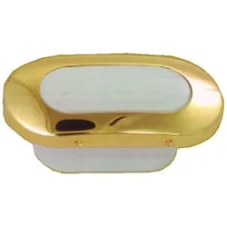 Ma Oval Indoor/outdoor White Led Light 12v Gold One Size unisex