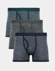 Pack Cotton Stretch Space Dye Trunks Multi male