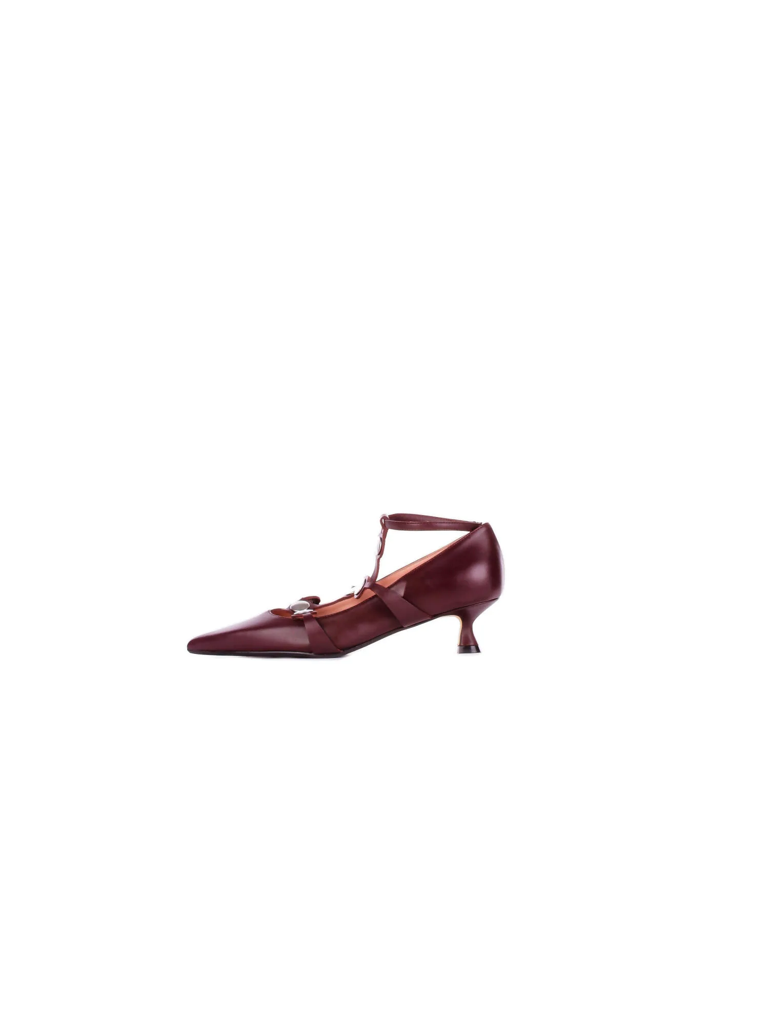 Anna F. Scarpe con Tacco Bordeau - Anna F. - FashionsVida
