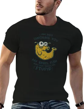 Babel Fish T-Shirt t shirts cotton 100% mens graphic t shirts anime t shirts for man T-shirt - Aliexpress - FashionsVida