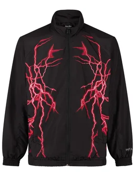 Giacca Tuta Uomo New Lightning Tracksuit Black/red - PHOBIA - FashionsVida