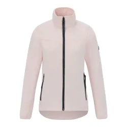 Womens/ladies Florena Full Zip Fleece Jacket (Pink Haze) - Light Pink - Size 16 Uk