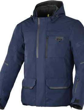Giacca Moto Mondo 2.0 Dark Blu taglia L - Macna - FashionsVida