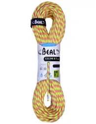 Corde à double - Ice Line Unicore 8,1 mm Anis Golden Dry - Taille 70 m