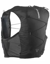 Sac de trail/running - Active Skin 8 Set Black/Metal - Taille L - Noir