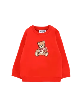 Felpa Bambina Moschino HDF06G_ROSSO - Moschino - FashionsVida