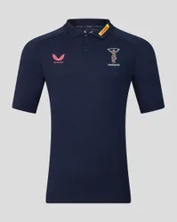 Harlequins Men's 2026/27 Travel Polo NAVY M male