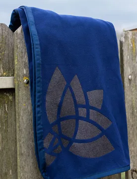 Abschwitzdecke ALPHA FLEECE Royal Glitter, navy 145 - Equest - FashionsVida