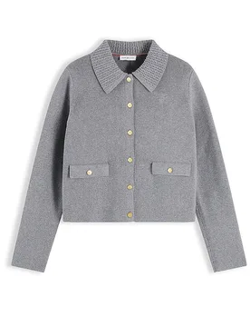 Tommy Hilfiger Cardigan gris S - Tommy hilfiger - FashionsVida