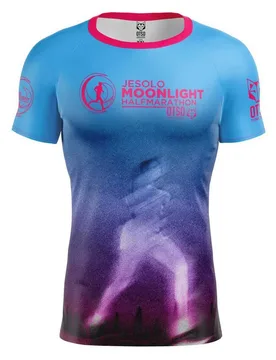 Jesolo Moonlight Blue Short Sleeve T-shirt Pink M Men - OTSO - FashionsVida
