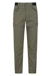 Jungle Mens Trekking Trousers - Short Length - Green - Green - Size: W38