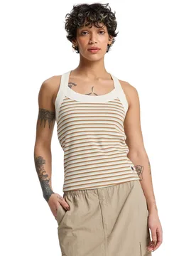 Camiseta de mujer Riza Striped - Quiksilver - FashionsVida