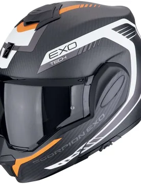 Casco Moto Modulare P/J EXO-TECH EVO CARBON COSY Ne taglia 2X - Scorpion - FashionsVida