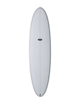 Planche De Surf Elements Funboard 7´6´´ White 228.6 cm unisex - NSP - FashionsVida