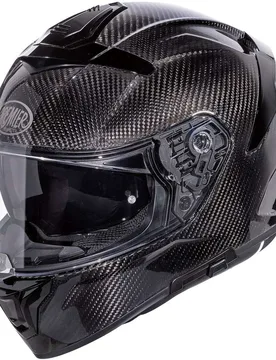 Casco Moto Integrale In Carbonio DEVIL Carbon Lucido taglia 2X - Premier - FashionsVida