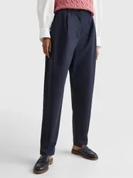 PANTALONE CO SCARF PLEATED TAPERED