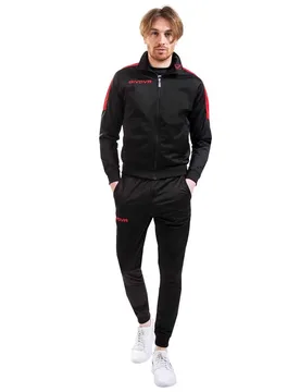 Survêtement Revolution Black / Red 4XL - Givova - FashionsVida
