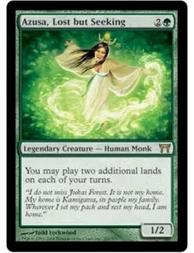Azusa, Lost but Seeking (foil) Champions of Kamigawa - Magic: The Gathering - FashionsVida