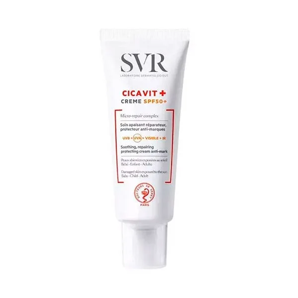 Cicavit+ Creame Spf 50+ - LABORATOIRES SVR - FashionsVida