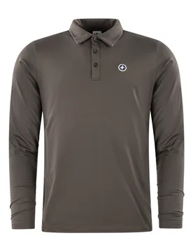 Polo Thermo, Langarm, dunkelgruen 3xl - Cross - FashionsVida