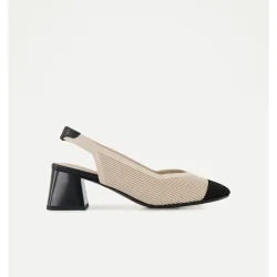 Zapatos de tacón de mujer destalonados