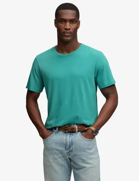 Superdry Herren Classic Essential T-shirt Green - Größe: L - 29.99 - FashionsVida