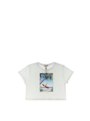 T-shirt girocollo JUNIOR PANNA 10